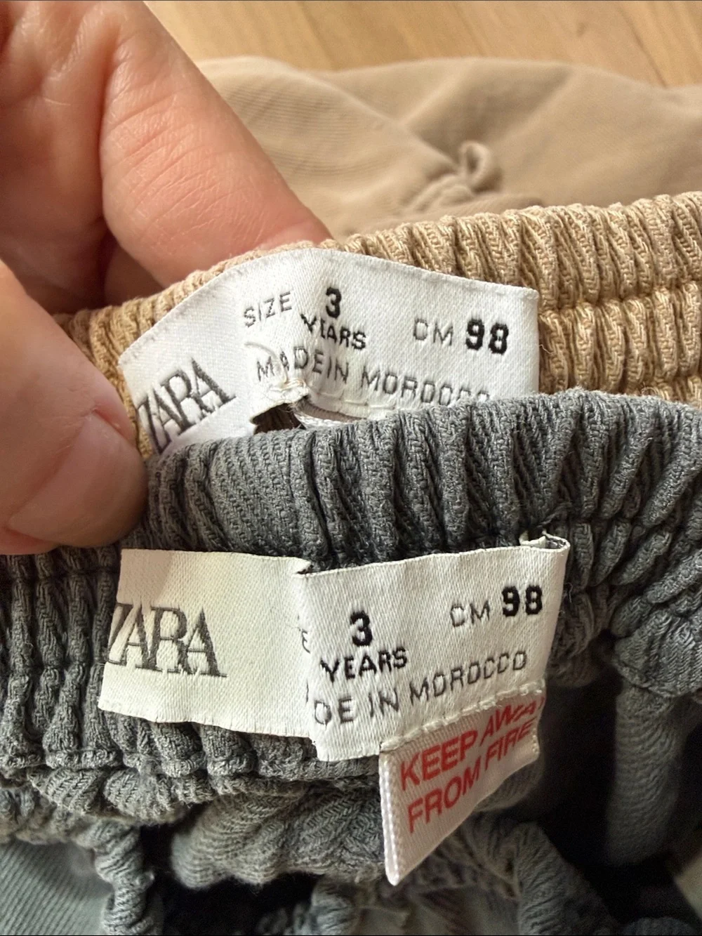 Zara elastic waist